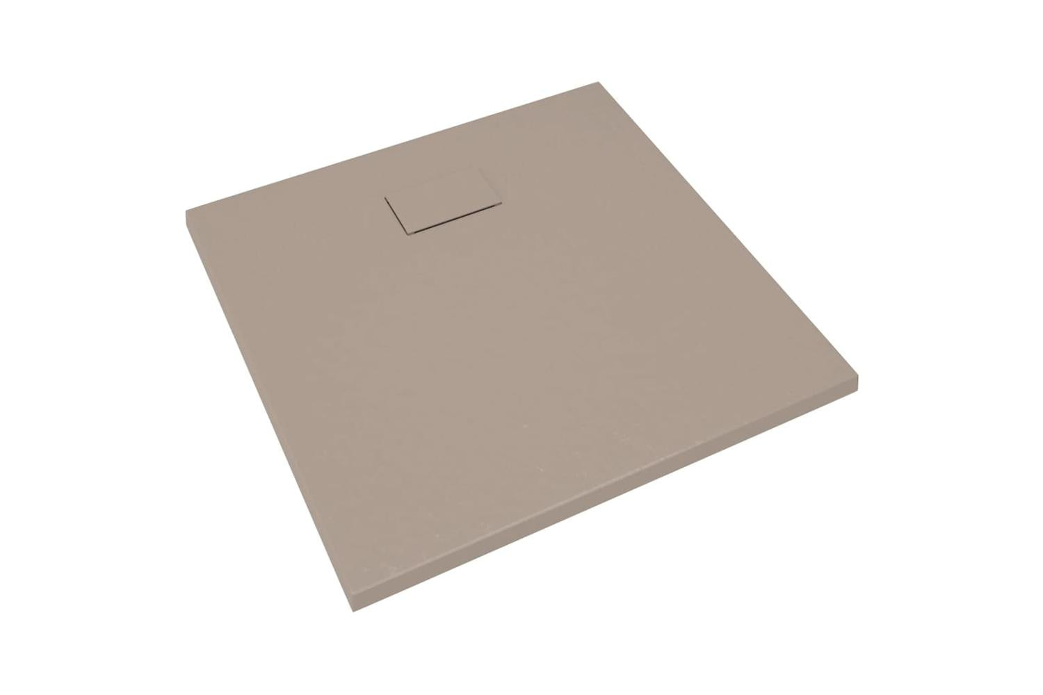 vidaXL 148924 Shower Base Tray Smc Brown 90x80cm-3