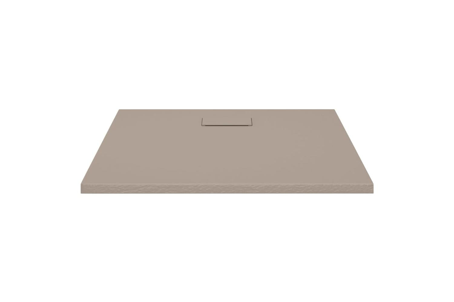 vidaXL 148924 Shower Base Tray Smc Brown 90x80cm-4