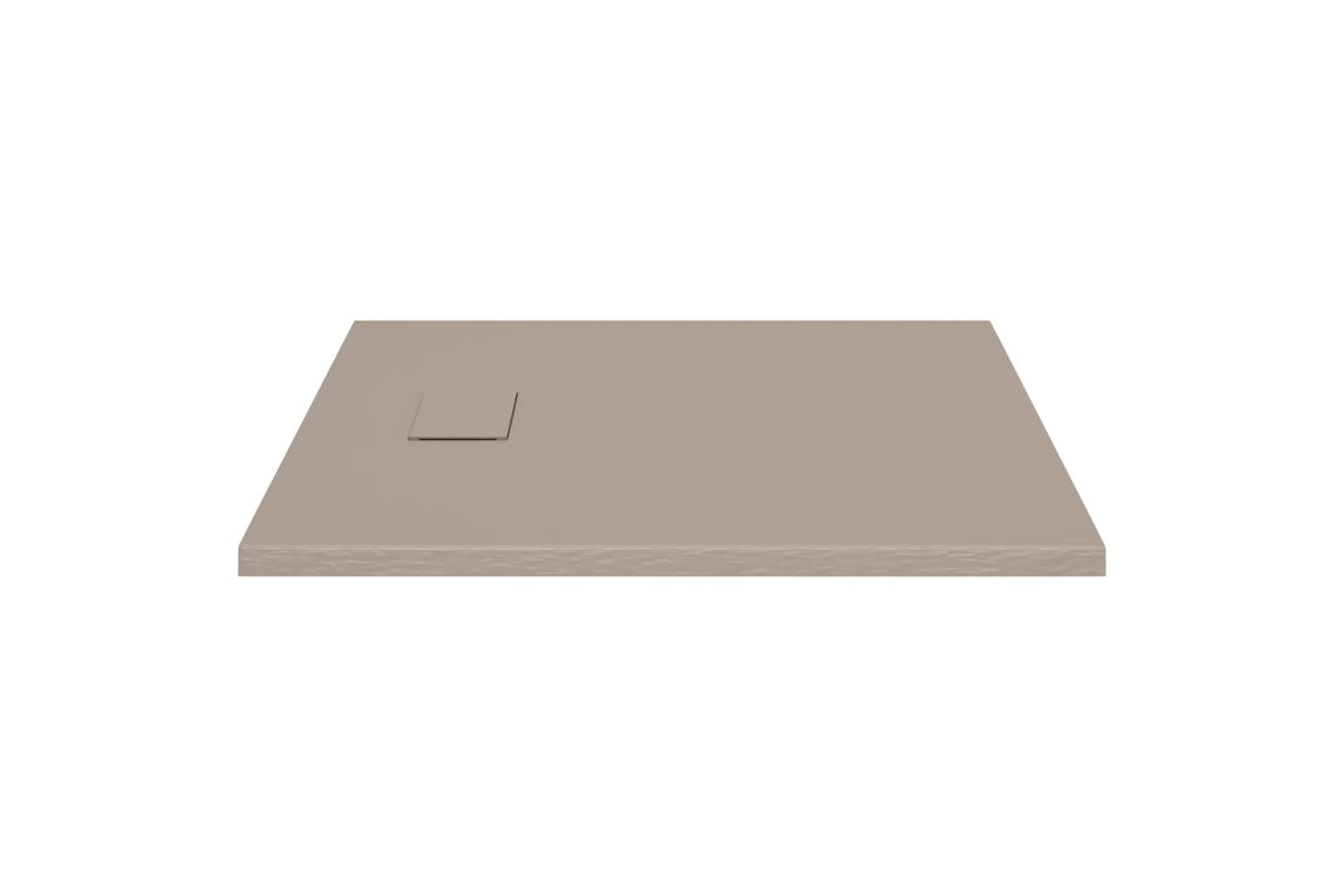 vidaXL 148924 Shower Base Tray Smc Brown 90x80cm-5