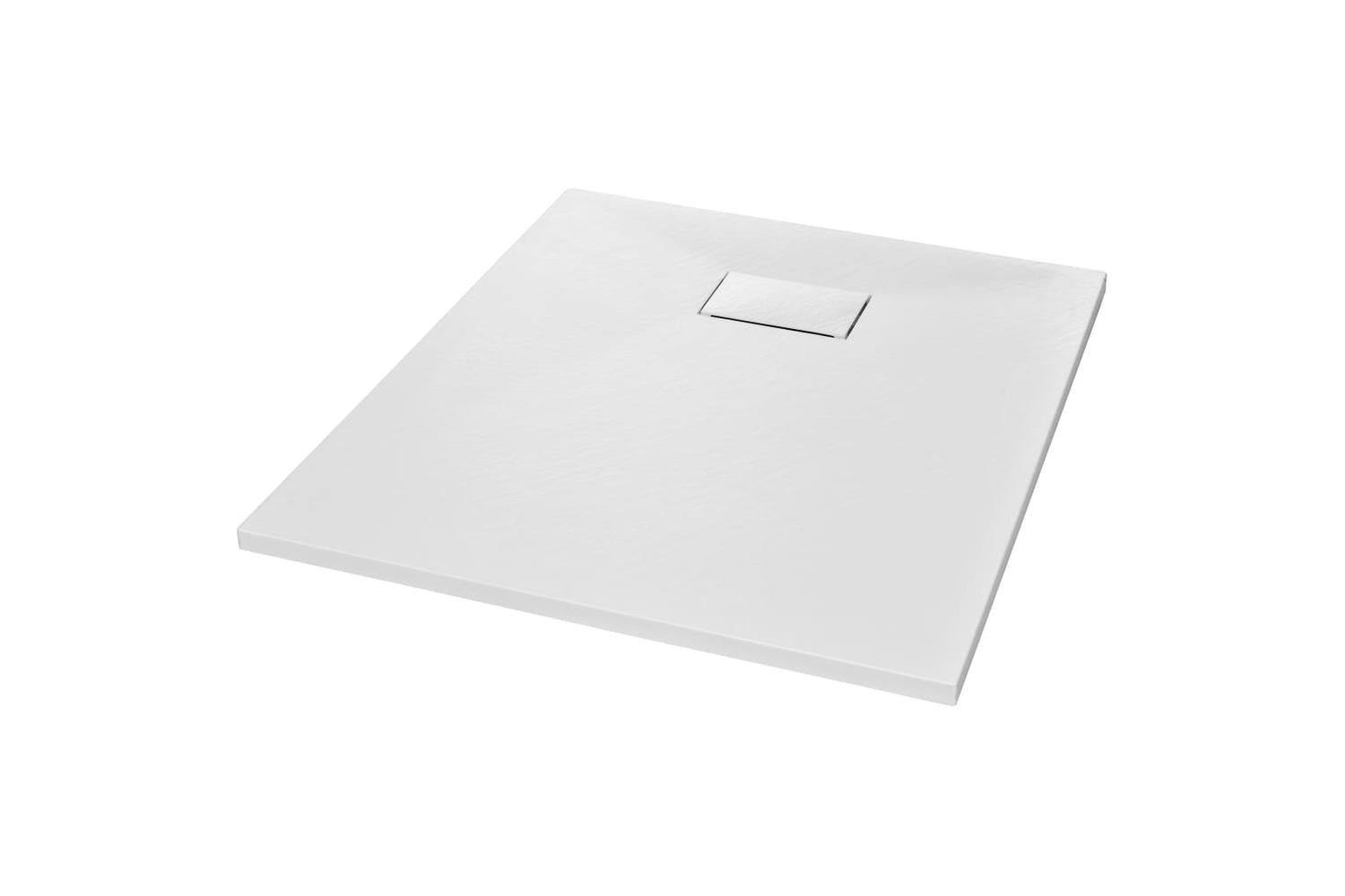 vidaXL 144768 Shower Base Tray Smc White 90x70cm