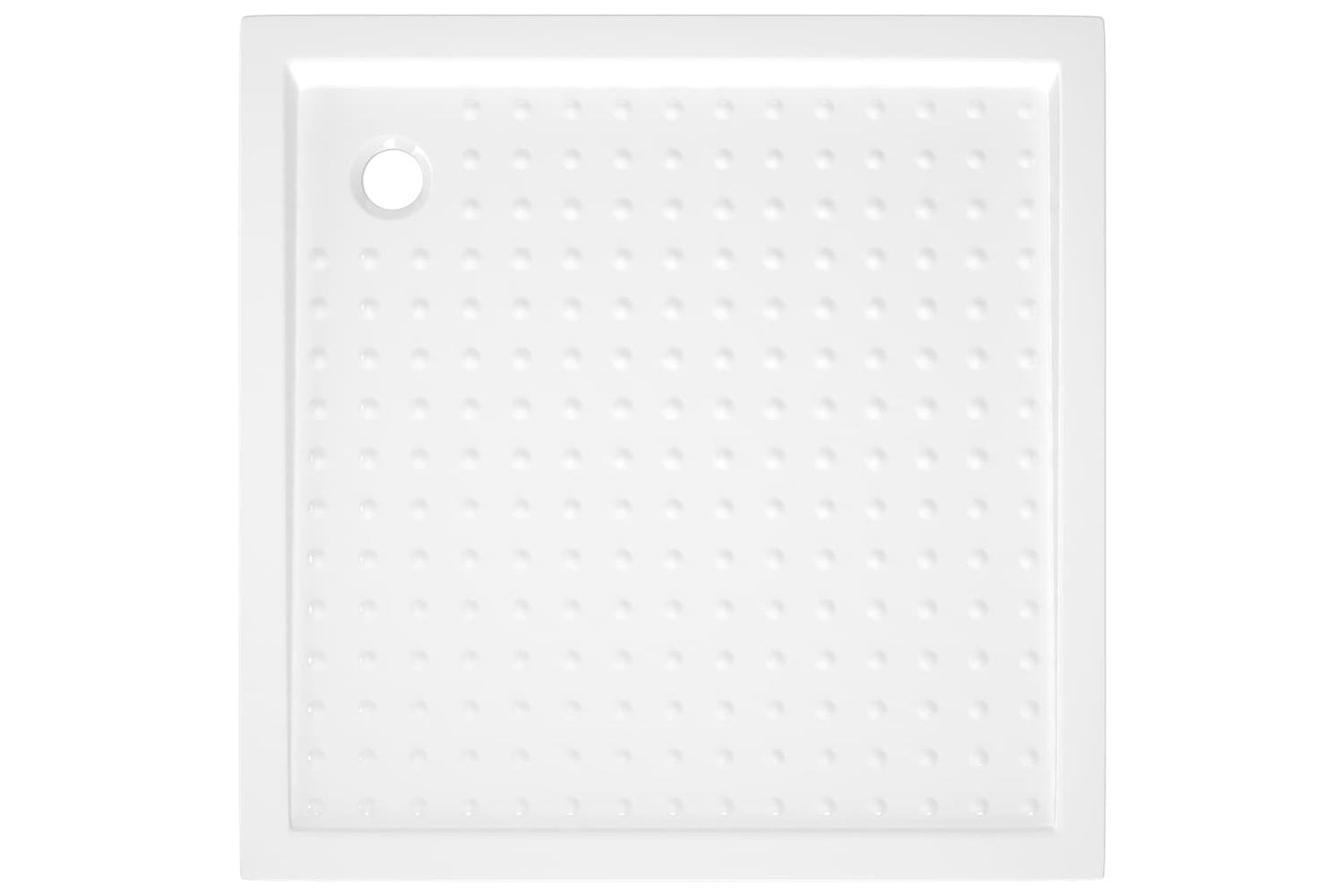 vidaXL 148900 Shower Base Tray With Dots White 80x80x4cm Abs-5