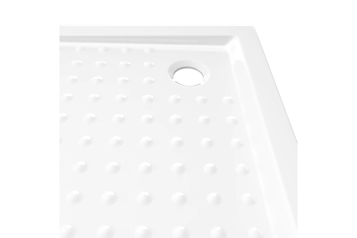vidaXL 148900 Shower Base Tray With Dots White 80x80x4cm Abs-6