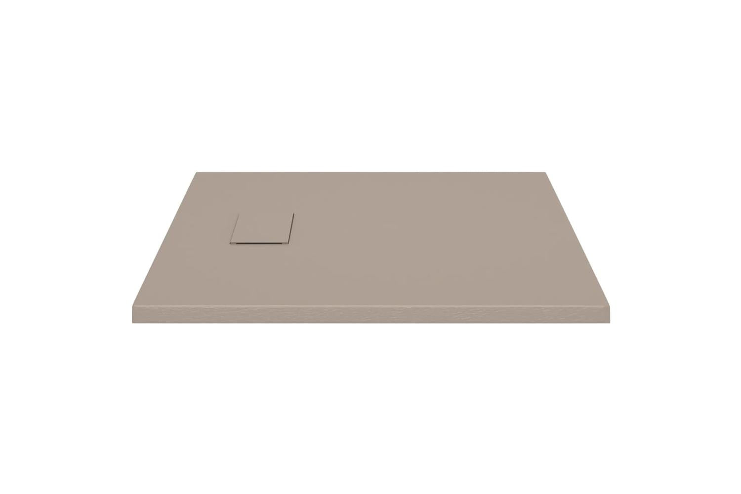 vidaXL 148925 Shower Base Tray Smc Brown 90x90cm-4