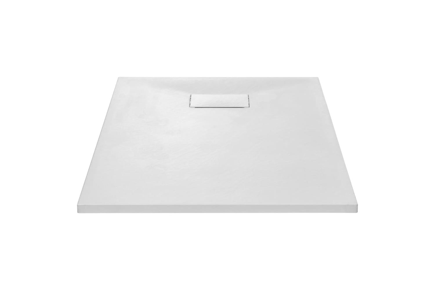 vidaXL 144771 Shower Base Tray Smc White 100x70cm-3