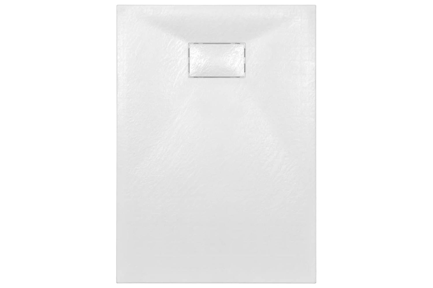 vidaXL 144771 Shower Base Tray Smc White 100x70cm-4