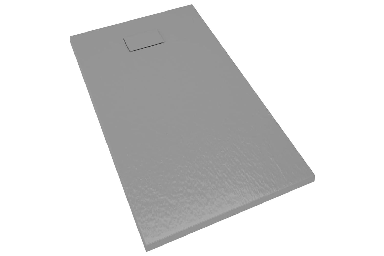 vidaXL 148936 Shower Base Tray Smc Grey 120x70cm-5