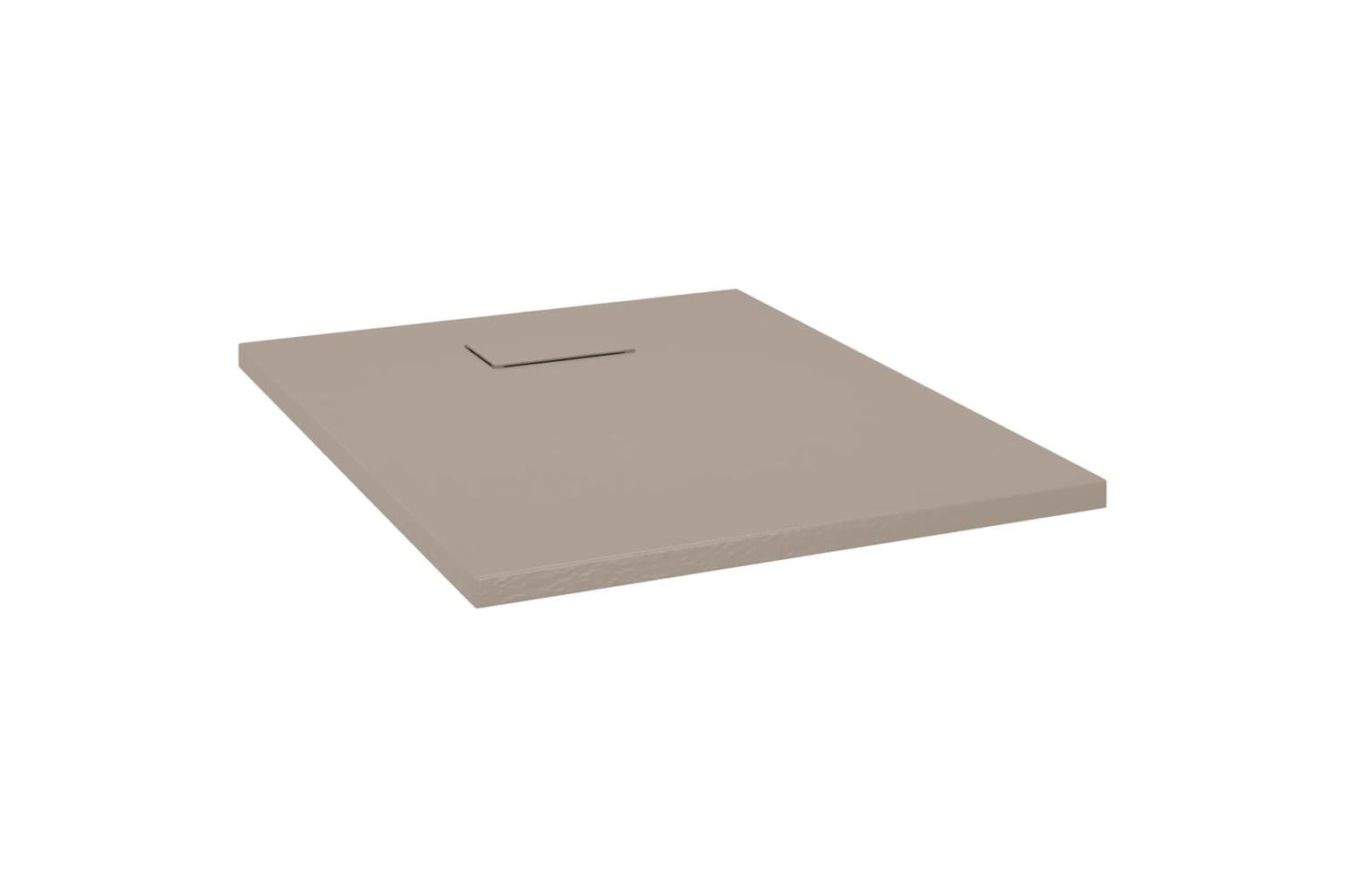 vidaXL 148923 Shower Base Tray Smc Brown 90x70cm-2