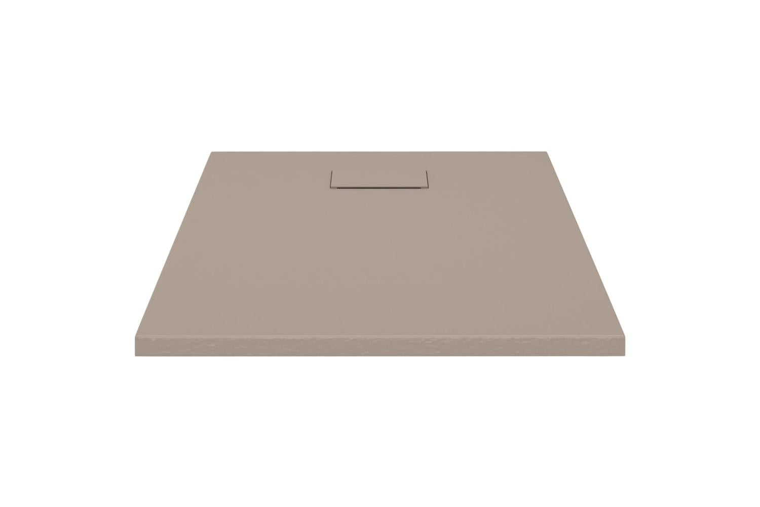 vidaXL 148923 Shower Base Tray Smc Brown 90x70cm-4
