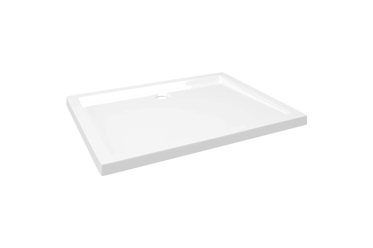 vidaXL 148903 Rectangular Abs Shower Base Tray 80x100cm
