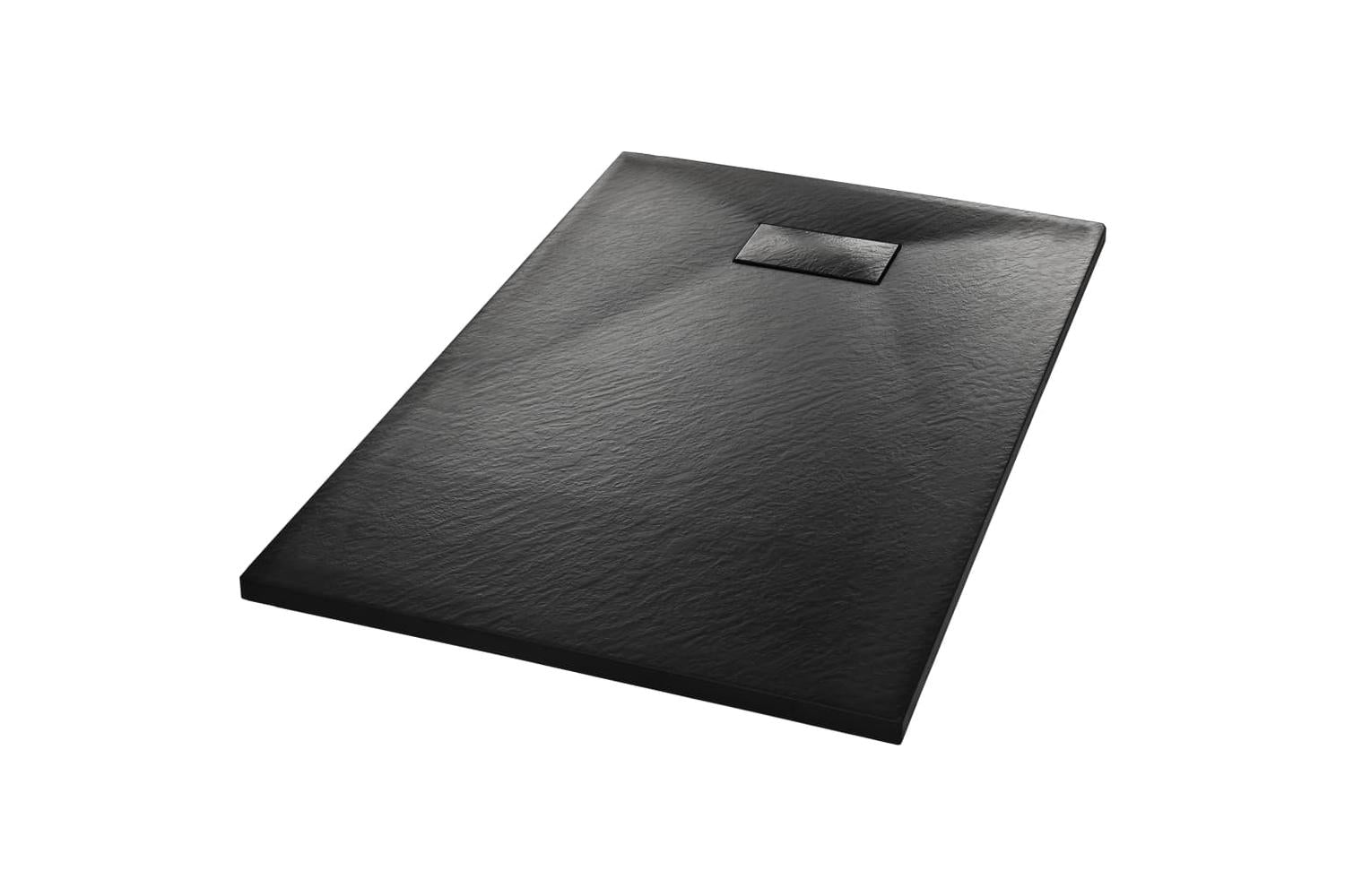 vidaXL 144781 Shower Base Tray | Black