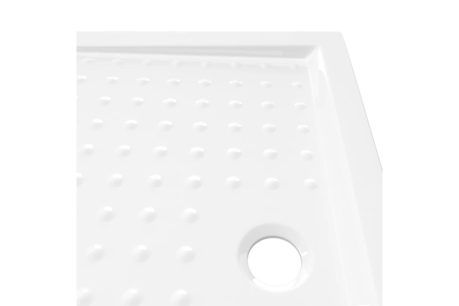 vidaXL 148896 Shower Base Tray With Dots White 90x70x4cm Abs-6