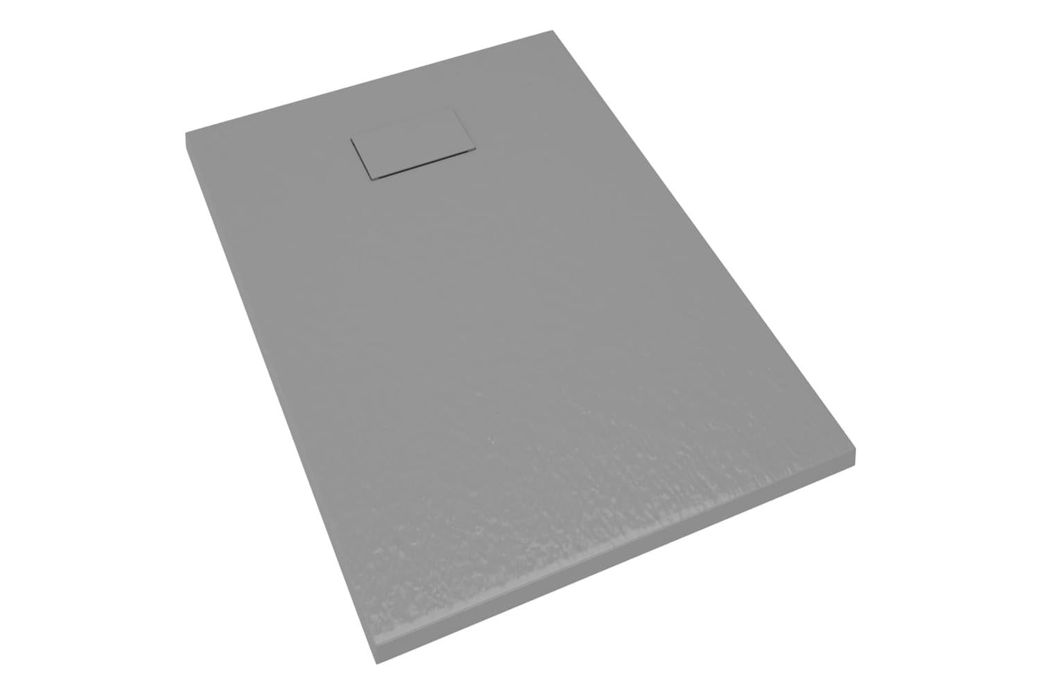 vidaXL 148934 Shower Base Tray Smc Grey 100x70cm-5