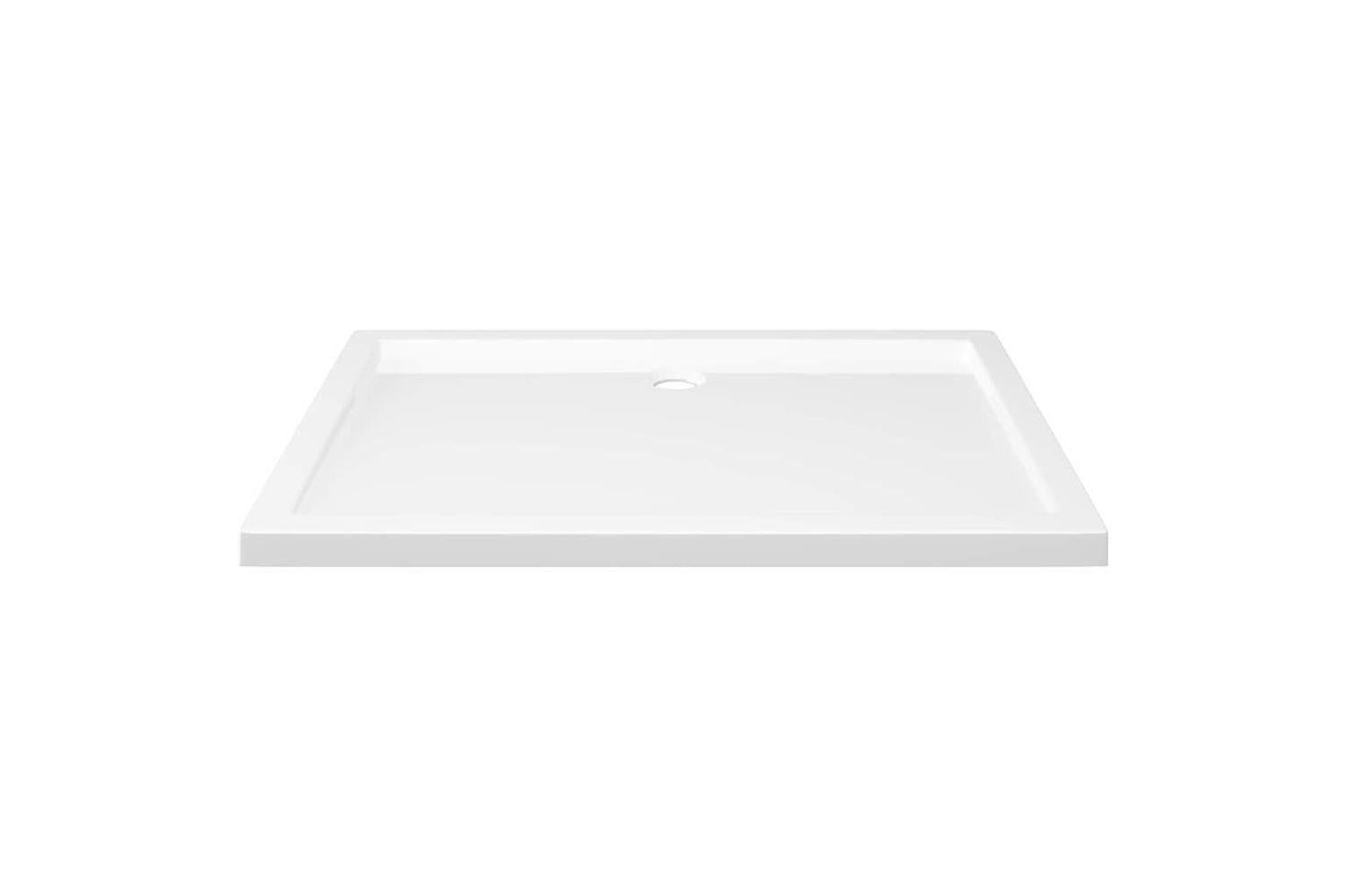 vidaXL 148909 Rectangular Abs Shower Base Tray White 80x110cm-4