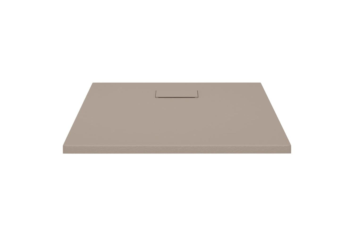 vidaXL 148922 Shower Base Tray Smc Brown 80x80cm-3