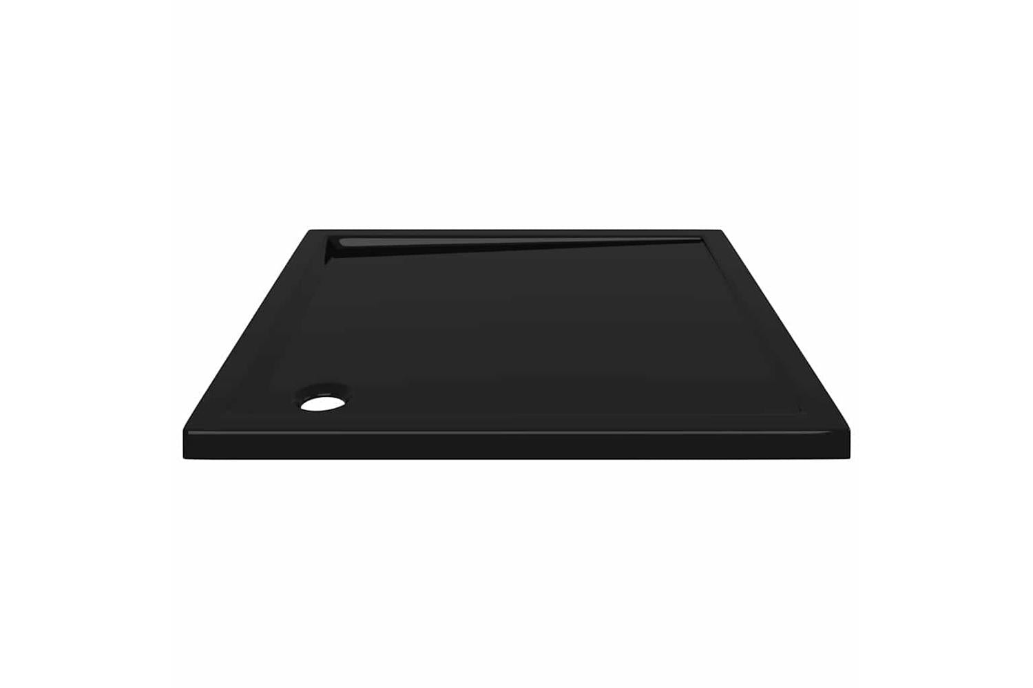 vidaXL 148916 Square Abs Shower Base Tray Black 80x80cm-4
