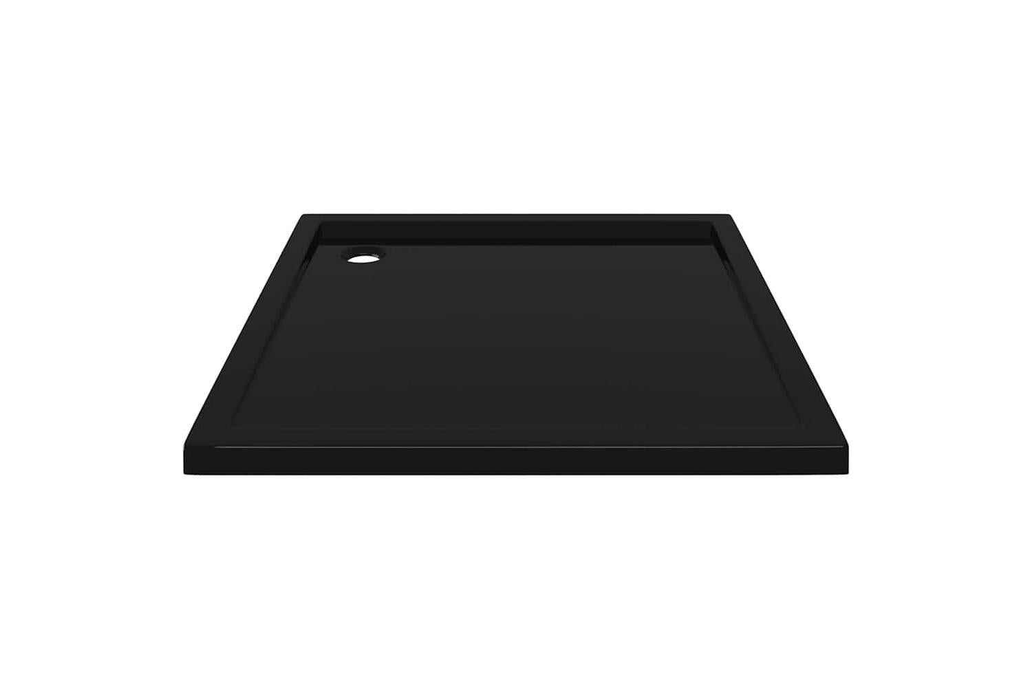 vidaXL 148916 Square Abs Shower Base Tray Black 80x80cm-5