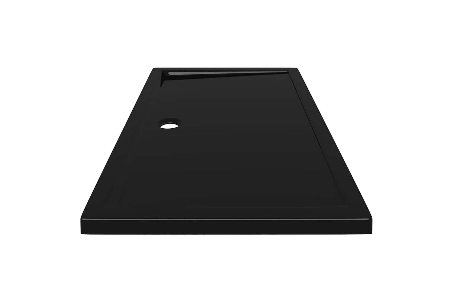vidaXL 148914 Rectangular Abs Shower Base Tray Black 70x120cm-5