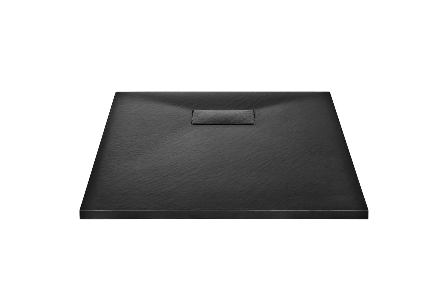 vidaXL 144777 Shower Base Tray Smc Black 90x70cm-3