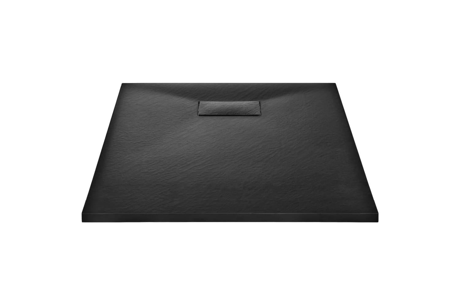 vidaXL 144780 Shower Base Tray Smc Black 100x70cm-3