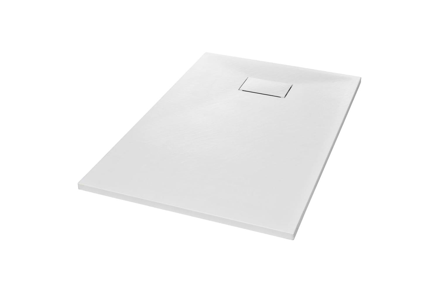 vidaXL 144774 Shower Base Tray Smc White 120x70cm