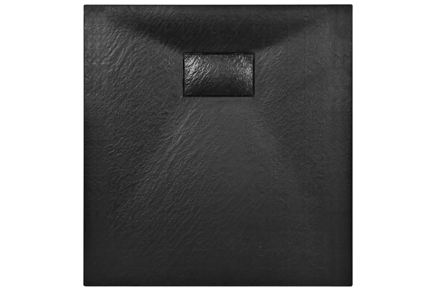 vidaXL 144778 Shower Base Tray Smc Black 90x80cm-4