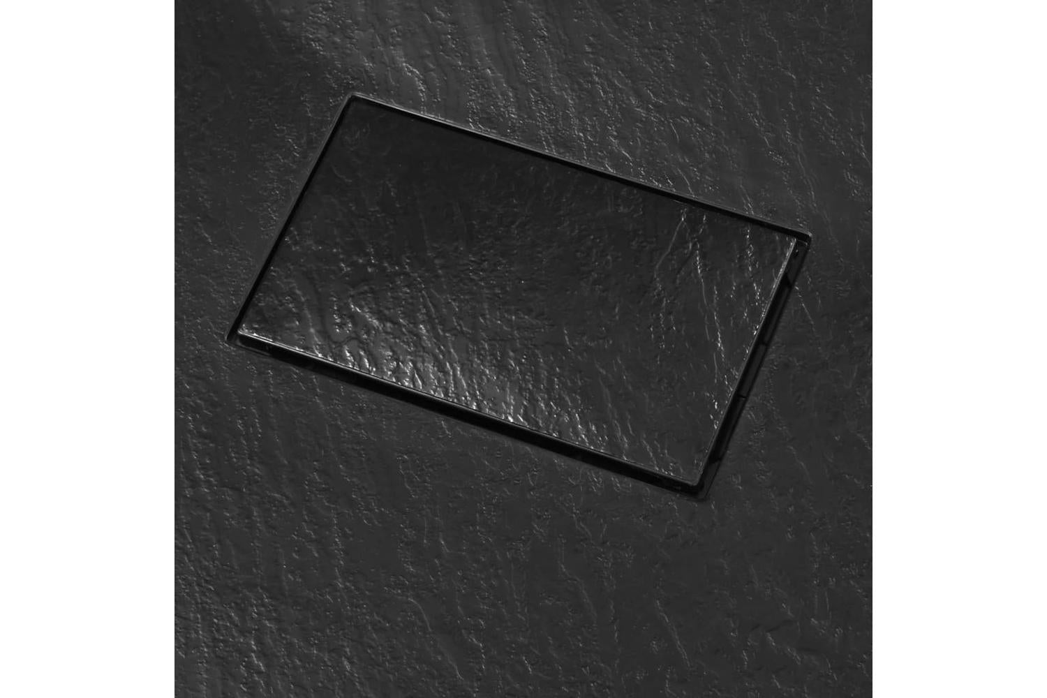 vidaXL 144778 Shower Base Tray Smc Black 90x80cm-5