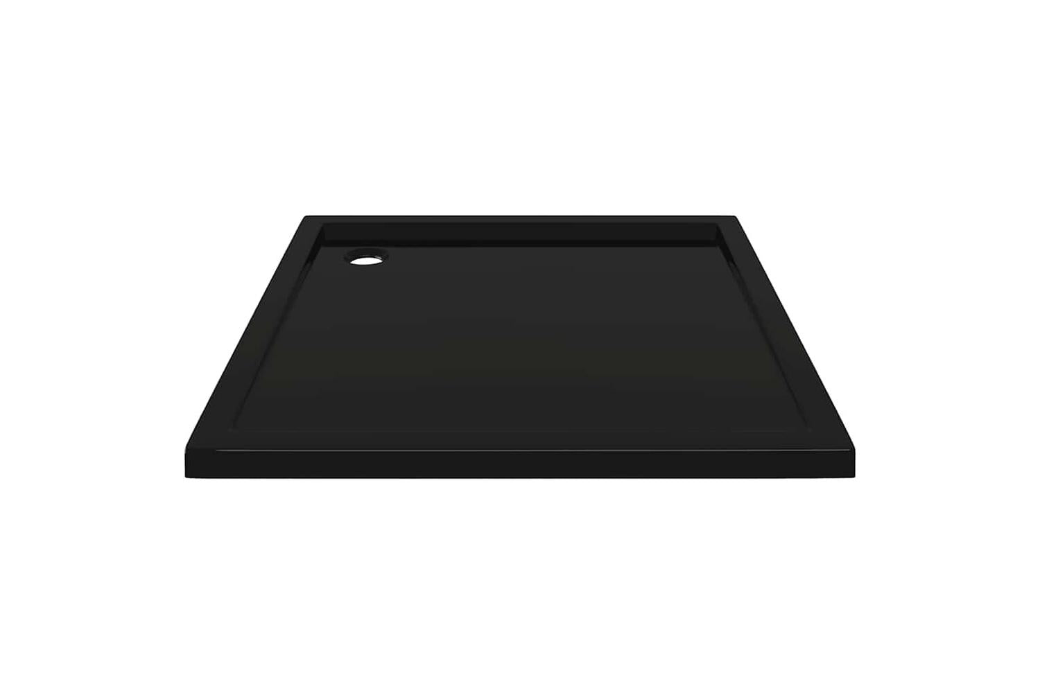 vidaXL 148913 Square Abs Shower Base Tray Black 90x90cm-5