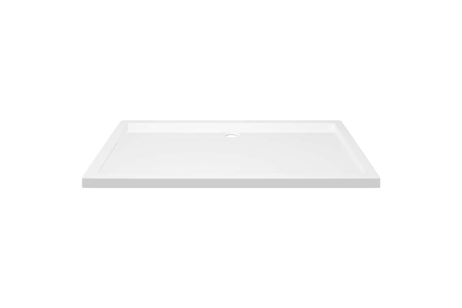 vidaXL 148905 Rectangular Abs Shower Base Tray White 70x120cm-4