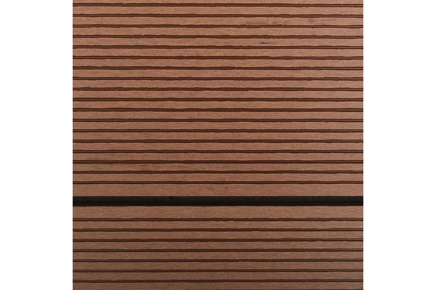 vidaXL 48204 Outdoor Shower Tray Wpc Stainless Steel 110x62cm Brown-7