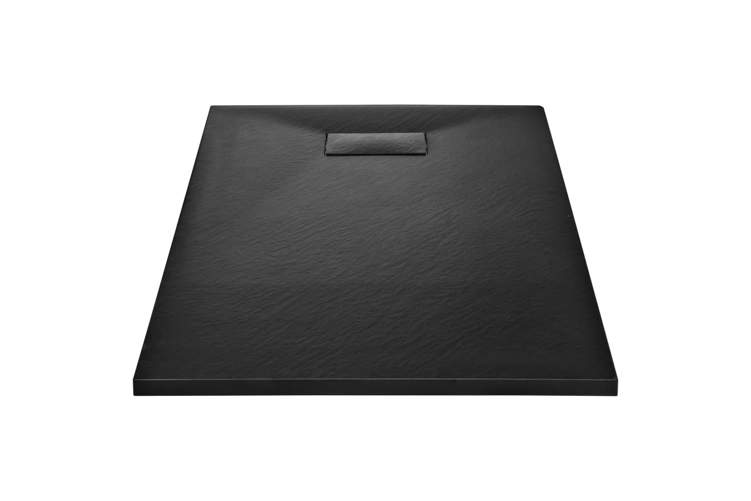 vidaXL 144783 Shower Base Tray Smc | Black-3