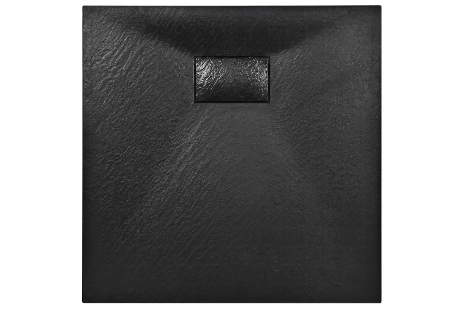 vidaXL 144779 Shower Base Tray Smc Black 90x90cm-4