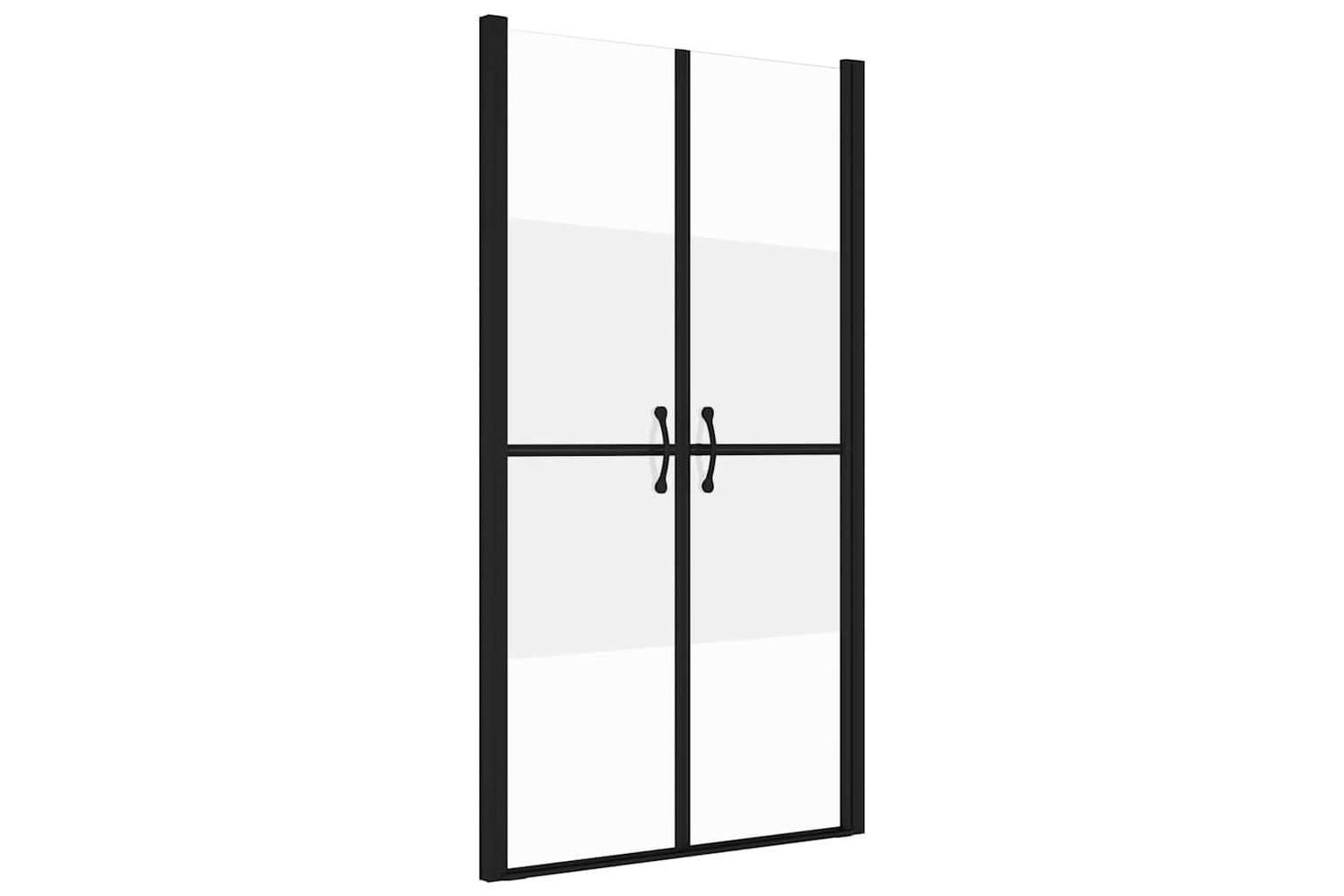 vidaXL 150832 Shower Door Half Frosted Esg (73-76)x190cm-2