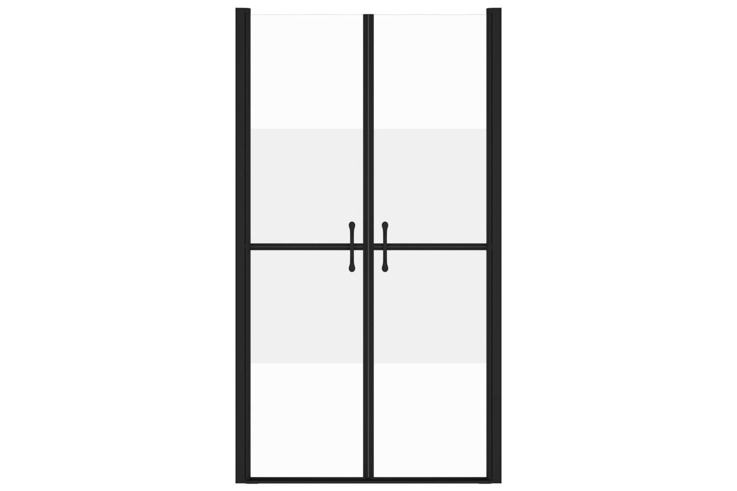 vidaXL 150831 Shower Door Half Frosted Esg (68-71)x190cm-3