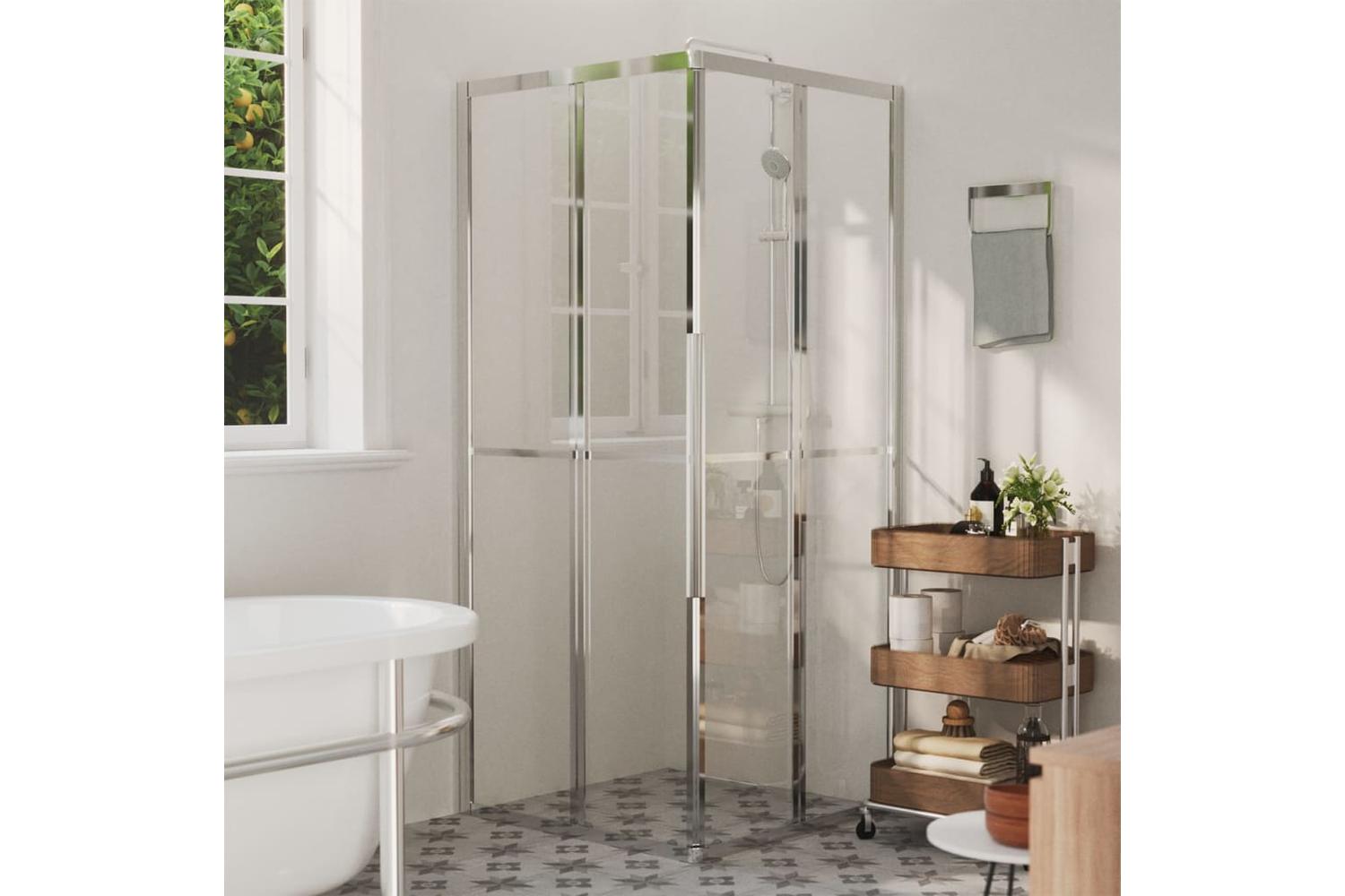 vidaXL 150758 Shower Cabin Esg 80x80x180cm-3