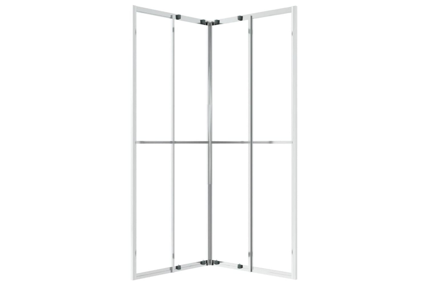 vidaXL 150758 Shower Cabin Esg 80x80x180cm-4