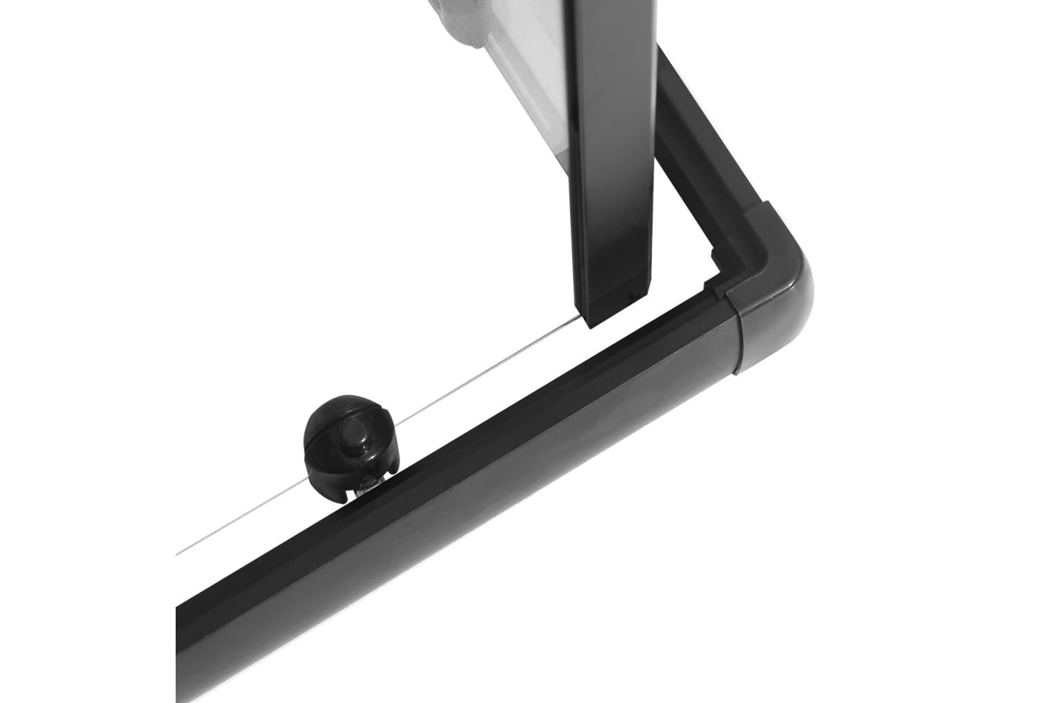 vidaXL 151850 Stripe Shower Cabin Esg 90x70x180cm Black-7