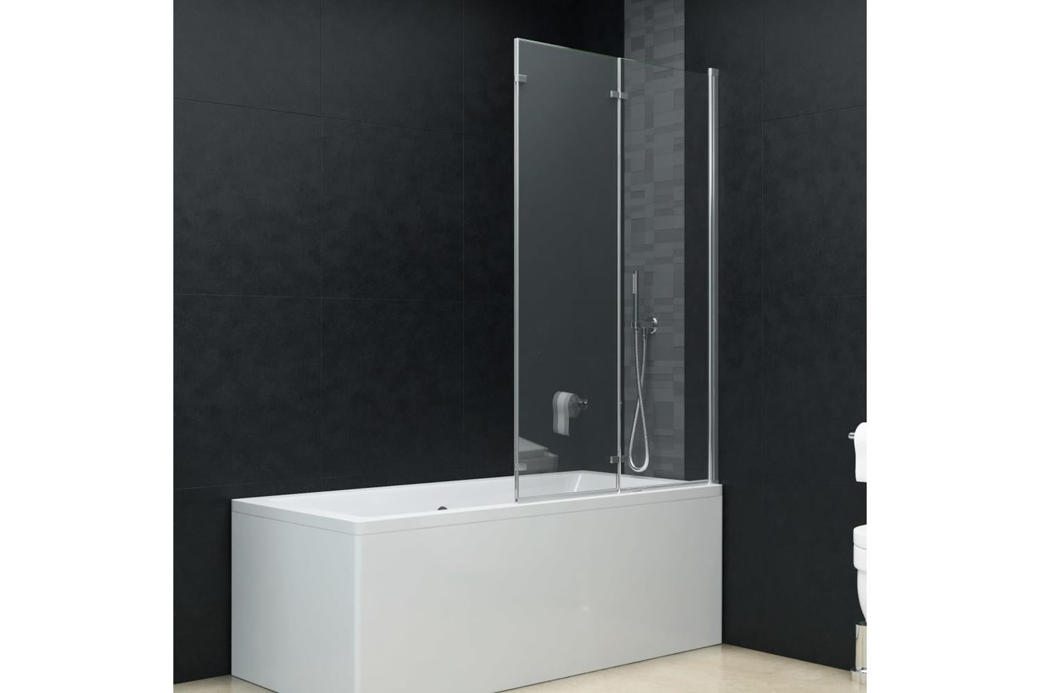 vidaXL 144679 Folding Shower Enclosure 3 Panels ESG-3