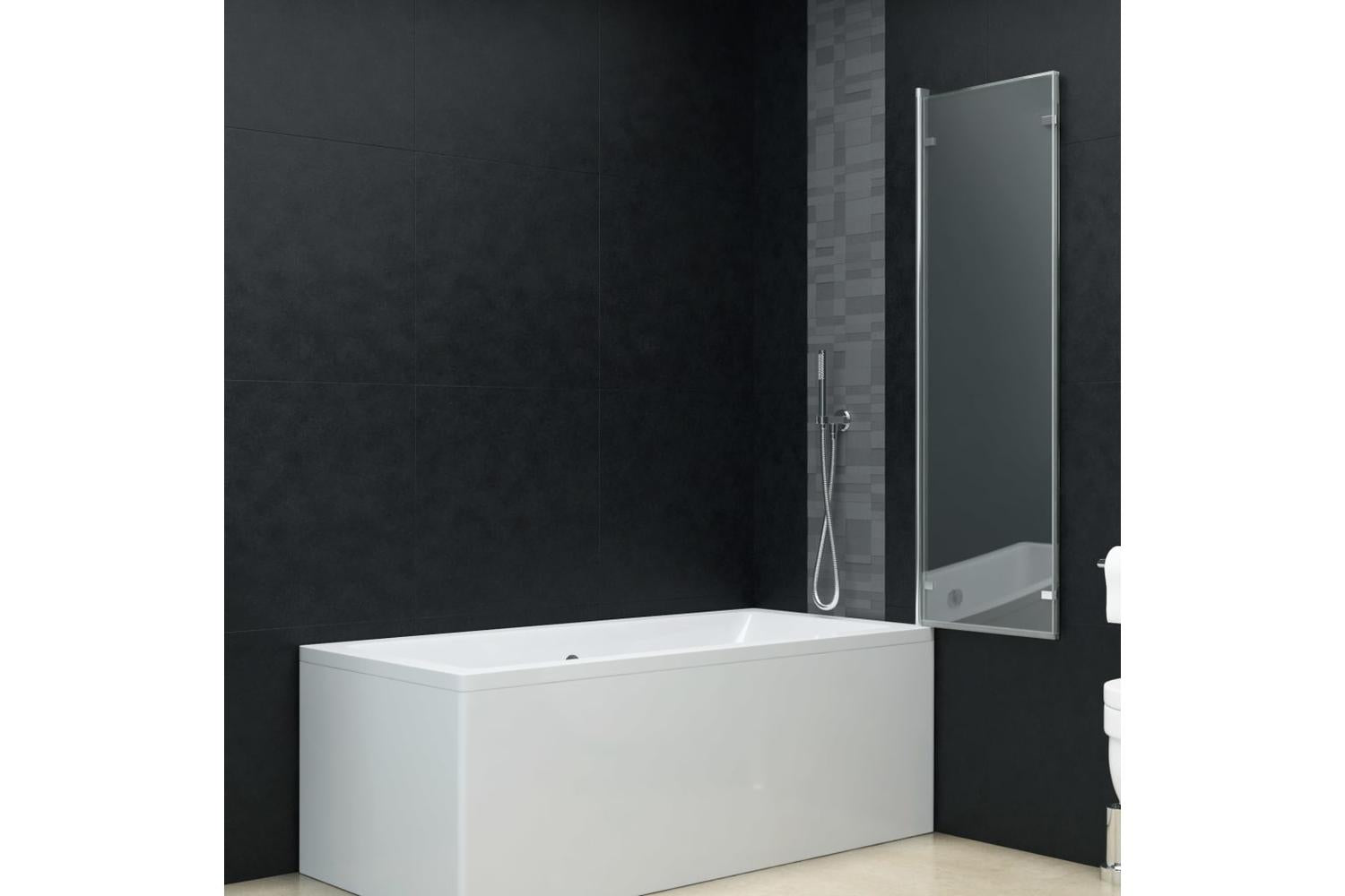 vidaXL 144679 Folding Shower Enclosure 3 Panels ESG-4