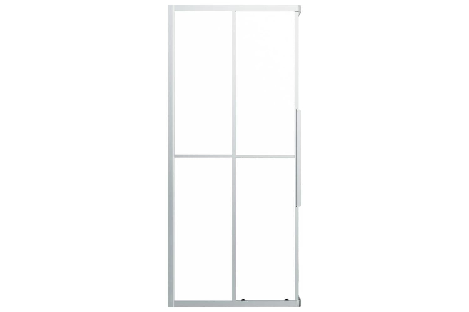 vidaXL 151846 Shower Cabin Frosted Esg 90x70x180cm-7