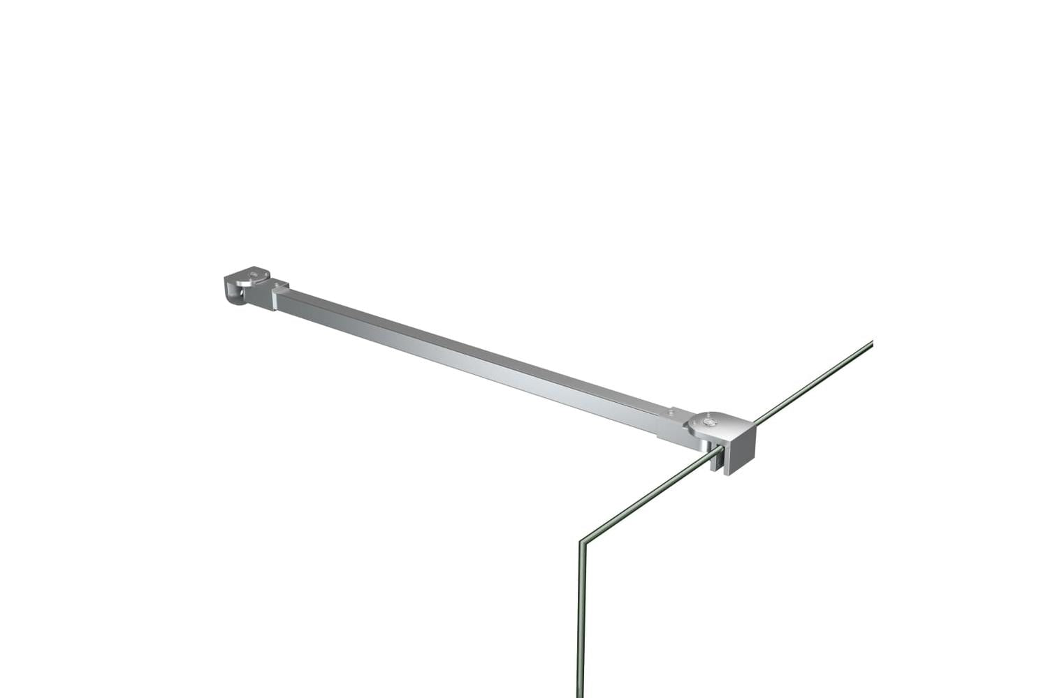 vidaXL 146230 Support Arm For Bath Enclosure Stainless Steel 47.5cm-5