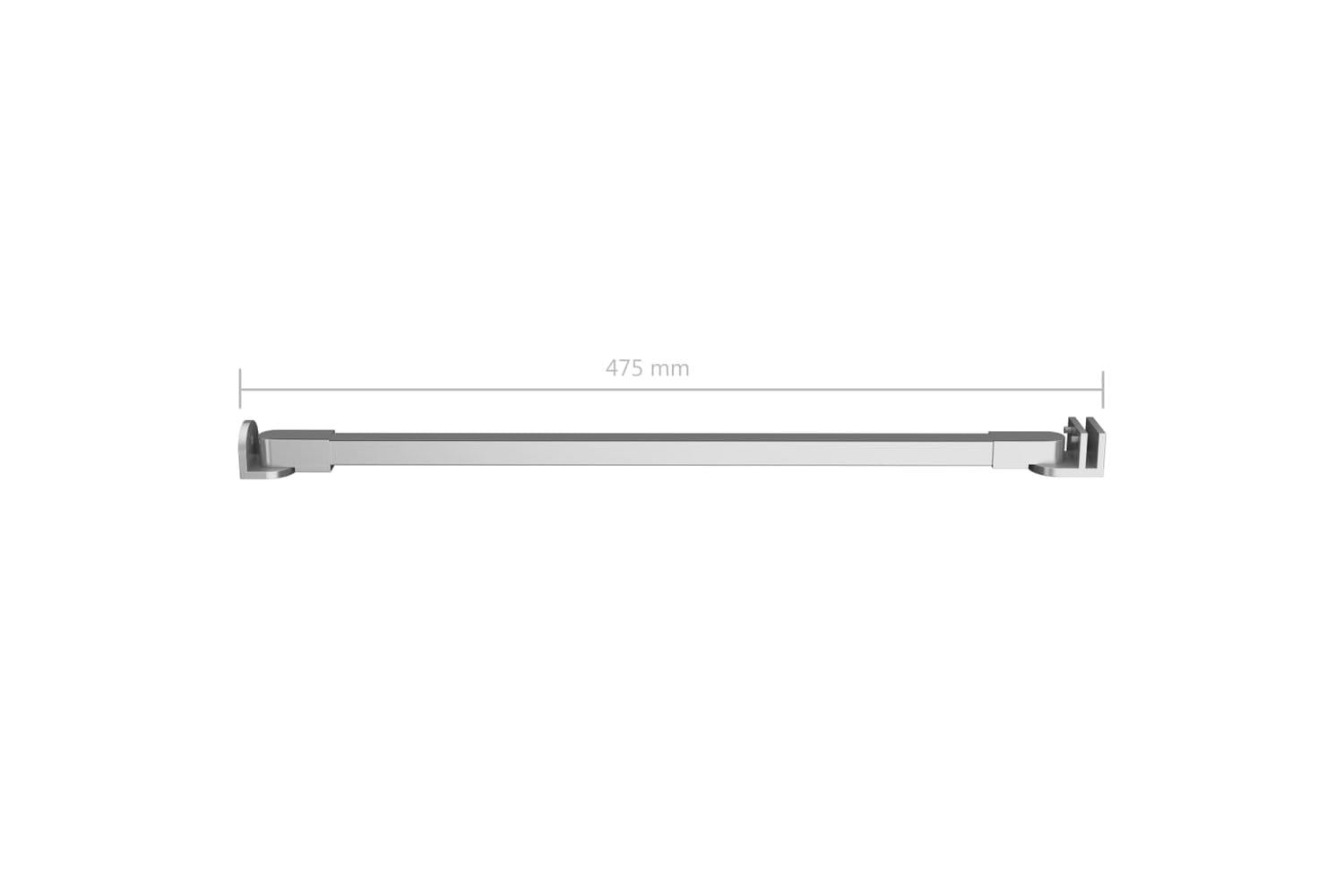vidaXL 146230 Support Arm For Bath Enclosure Stainless Steel 47.5cm-6
