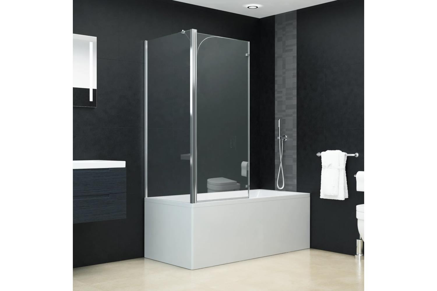vidaXL 144676 Bi-folding Shower Enclosure Esg 120x68x130cm-3