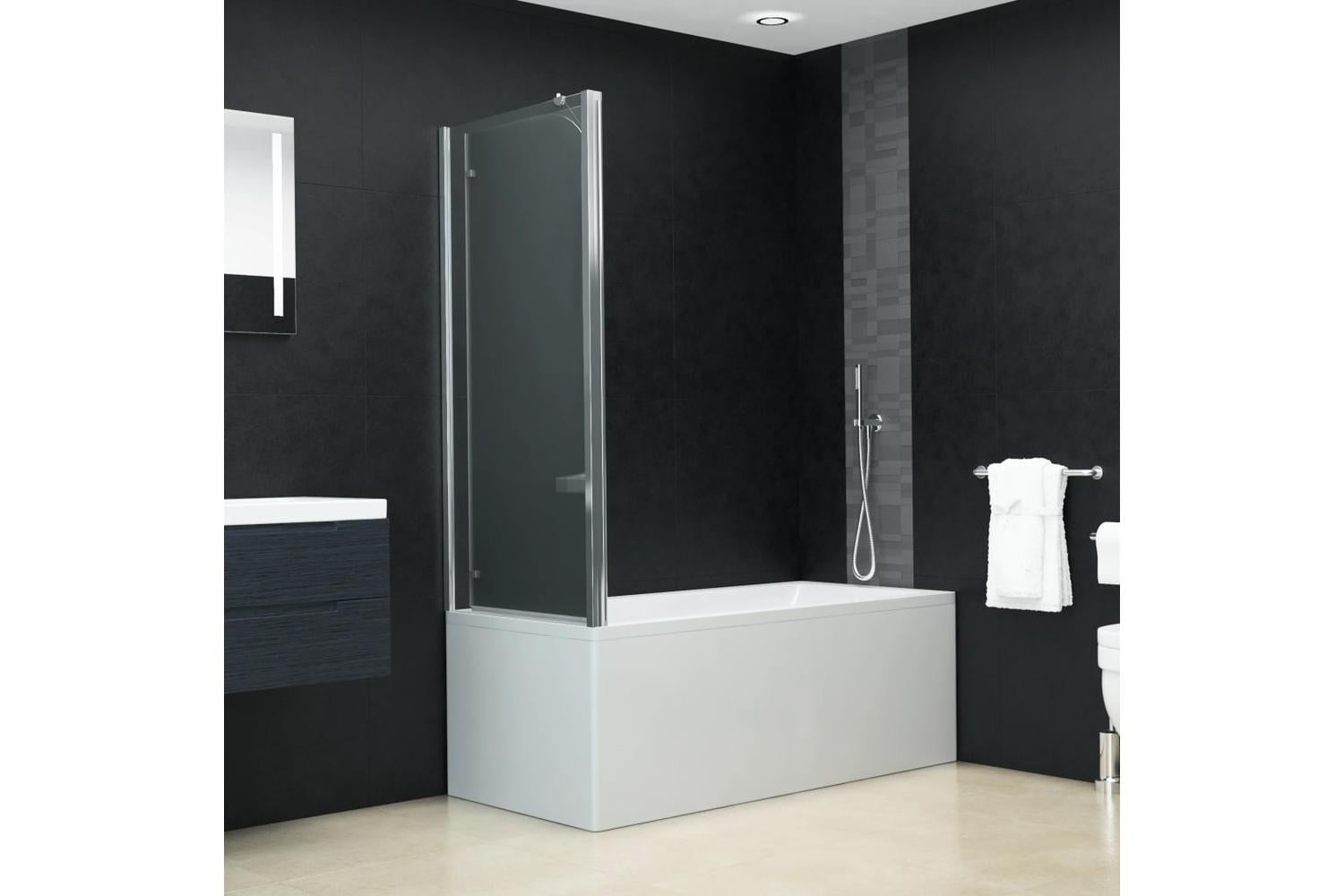 vidaXL 144676 Bi-folding Shower Enclosure Esg 120x68x130cm-4