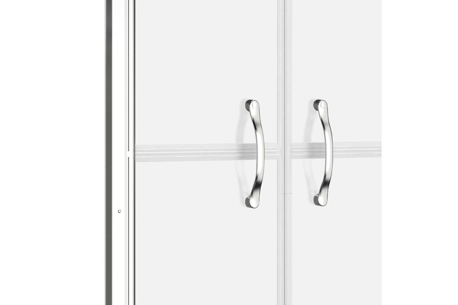 vidaXL 148790 Shower Door Half Frosted Esg 96x190cm-4