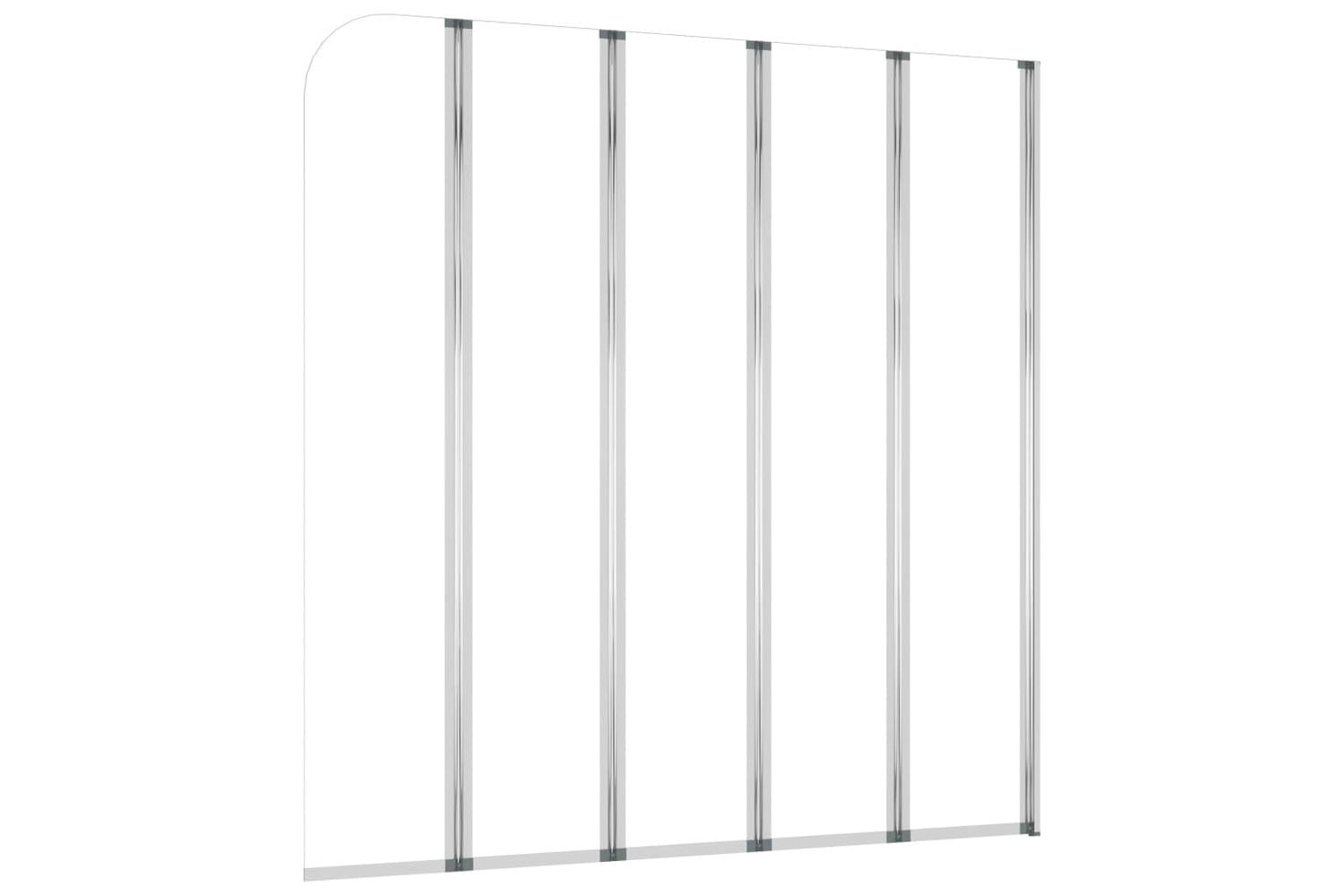 vidaXL 146224 Bath Enclosure 120x140cm Tempered Glass Transparent