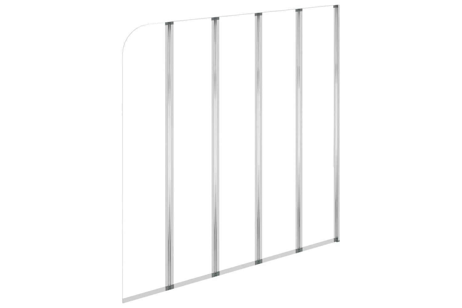vidaXL 146224 Bath Enclosure 120x140cm Tempered Glass Transparent-6