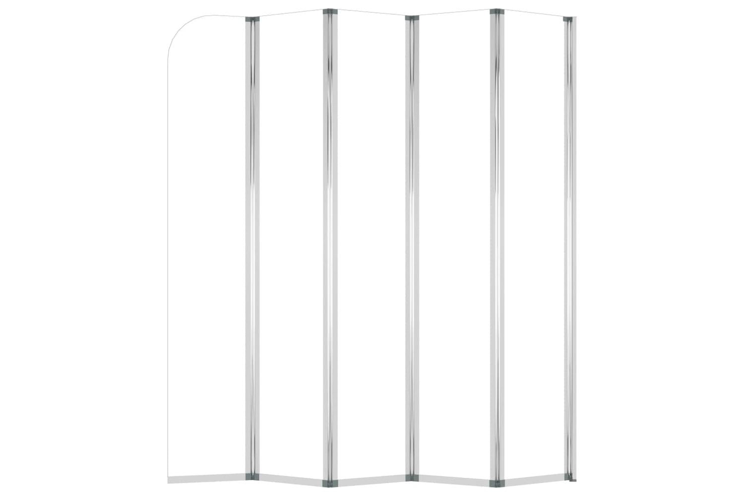 vidaXL 146224 Bath Enclosure 120x140cm Tempered Glass Transparent-7