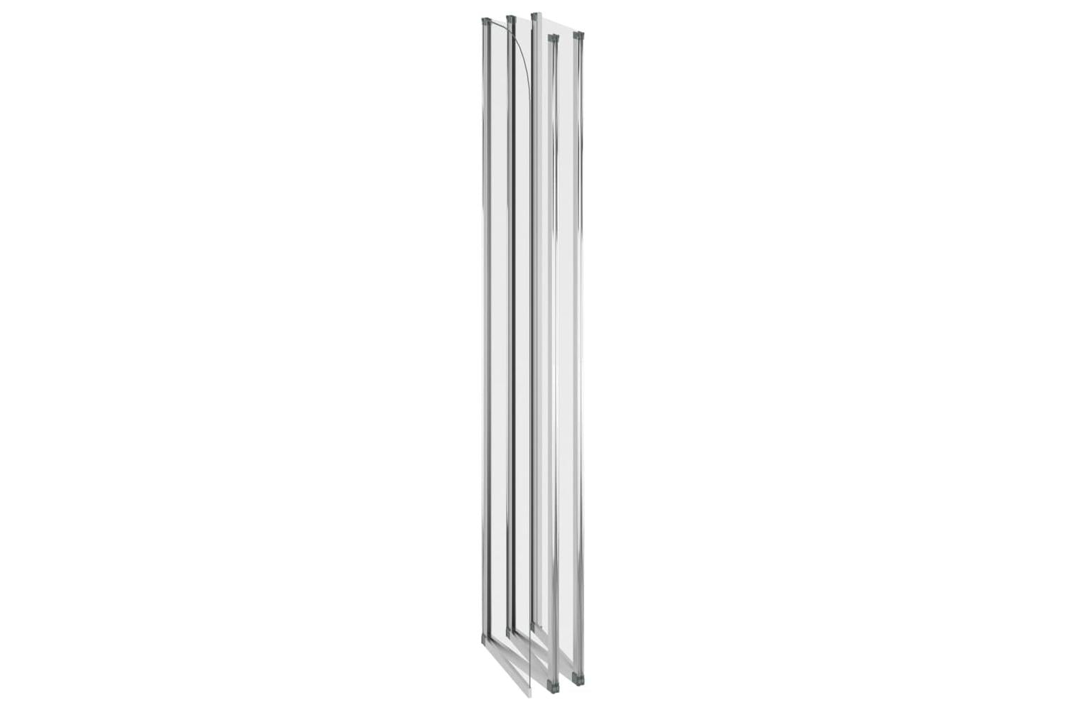 vidaXL 146224 Bath Enclosure 120x140cm Tempered Glass Transparent-9