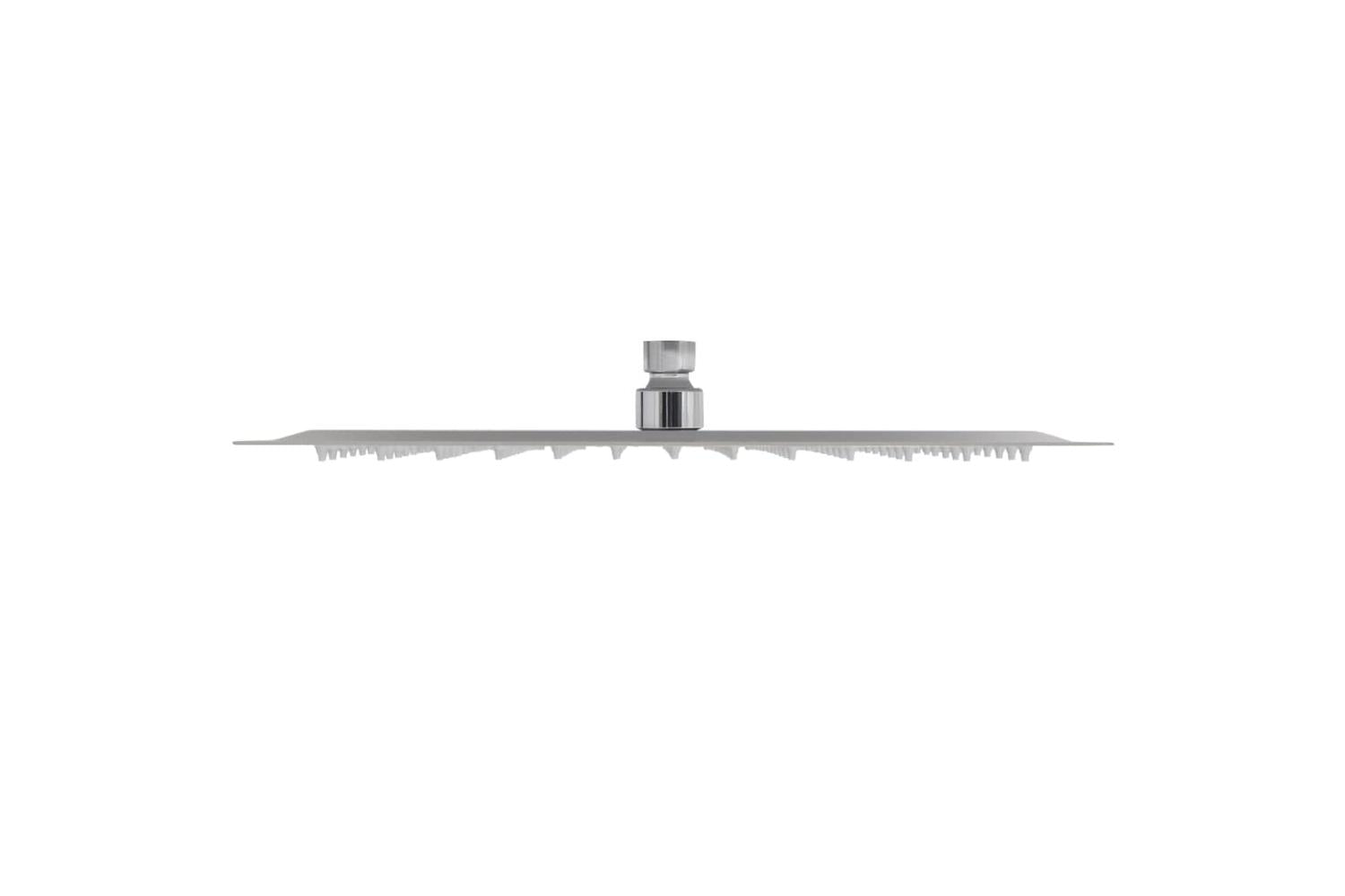 vidaXL 275941 Rain Shower Head 2 Pcs Stainless Steel 30x30cm-3