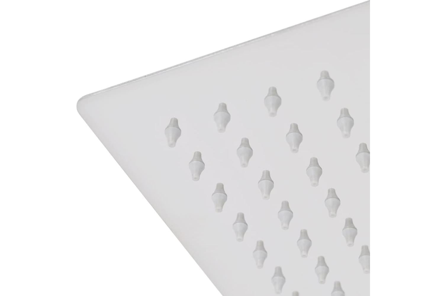 vidaXL 275942 Rain Shower Head 2 Pcs Stainless Steel 40x40cm-5
